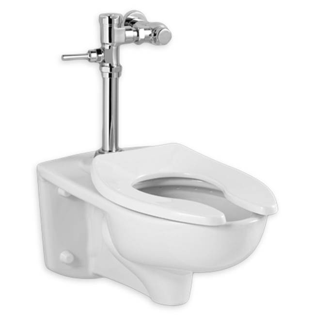 American Standard Afwall® Millennium® Wall-Hung EverClean® Toilet System With Manual Piston Flush Valve, 1.28 gpf/4.8 Lpf