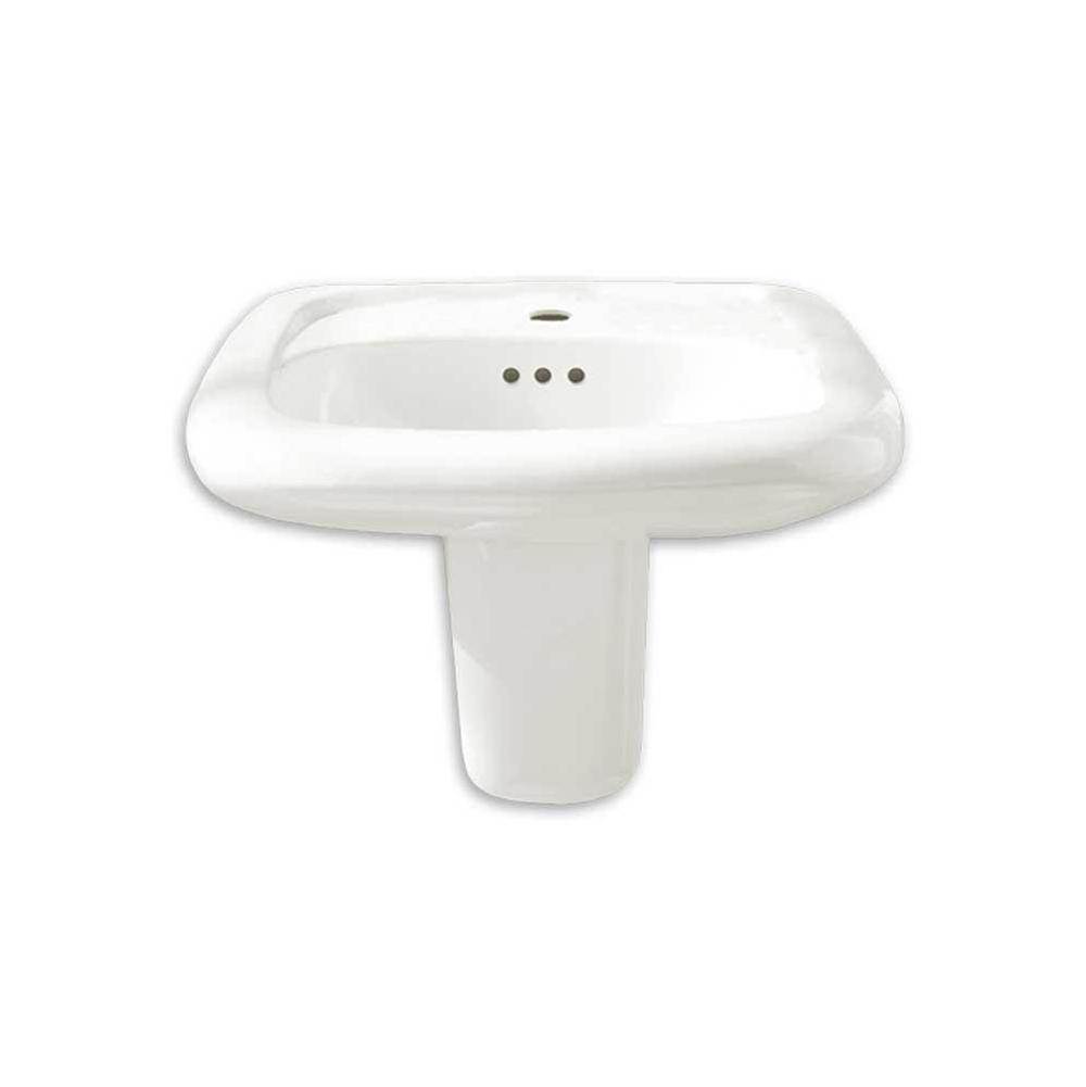 American Standard Murro® Wall-Hung EverClean Sink With 8-Inch Widespread