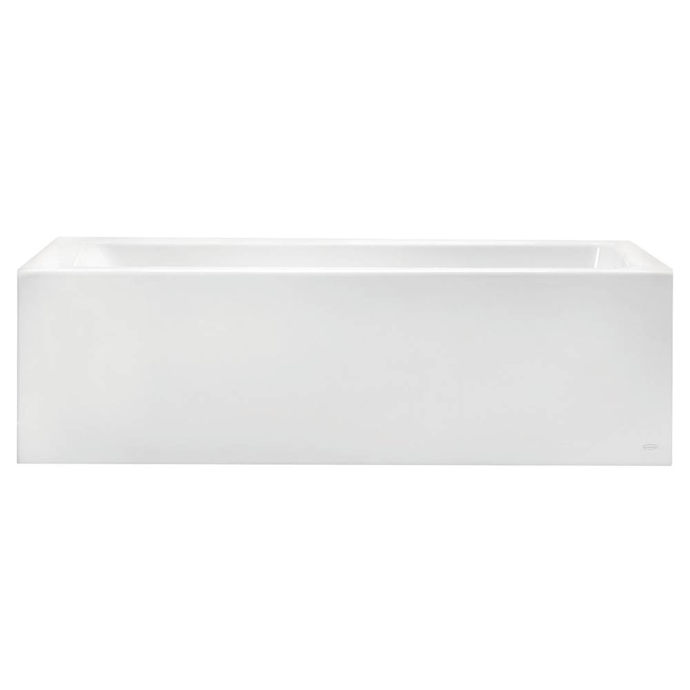 American Standard Studio® 60 x 30-Inch Integral Apron Bathtub Above Floor Rough with Right-Hand Outlet