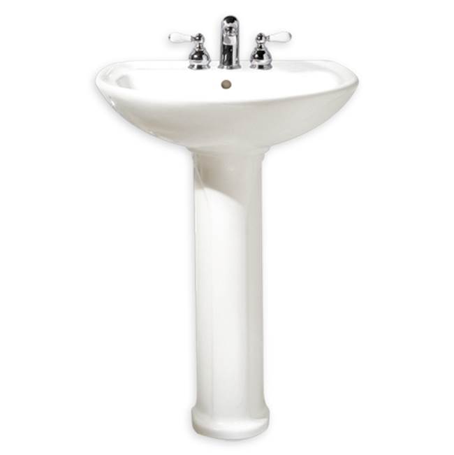 American Standard Cadet® 8-Inch Widespread Pedestal Sink Top and Leg Combination