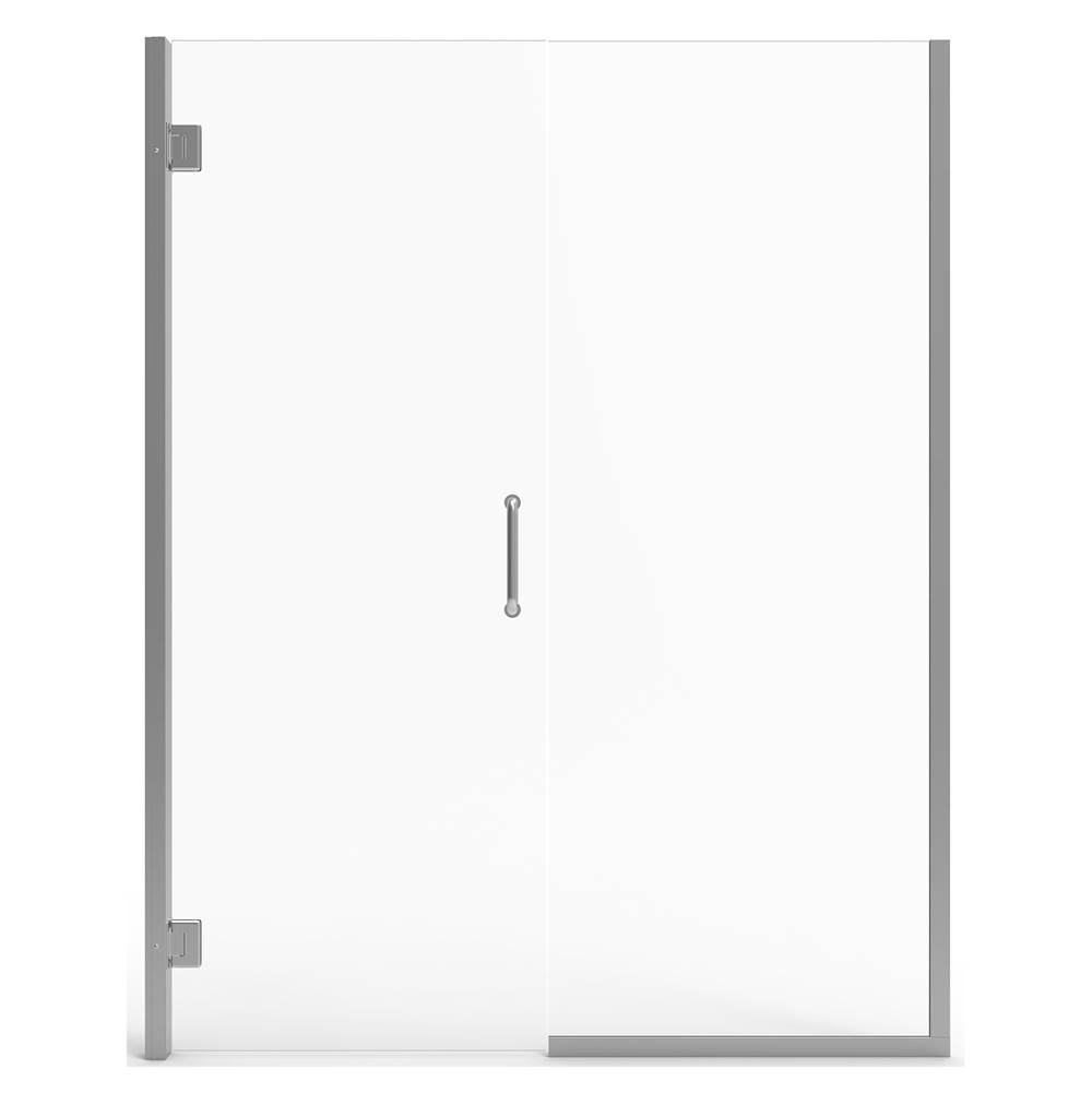 American Standard 72-Inch Height Frameless Shower Door With Panel