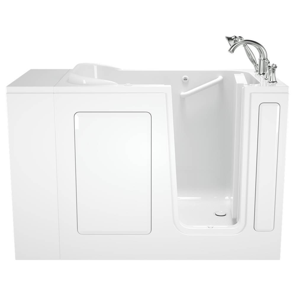American Standard Gelcoat Value Series 28 x 48-Inch Walk-in Tub With Soaker System - Right-Hand Drain With Faucet