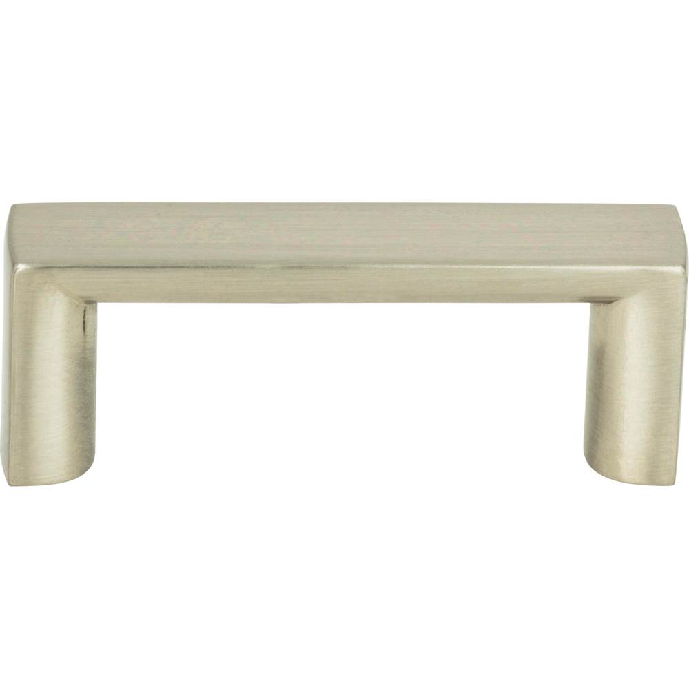 Atlas Tableau Squared Pull 1 13/16 Inch (c-c) Brushed Nickel