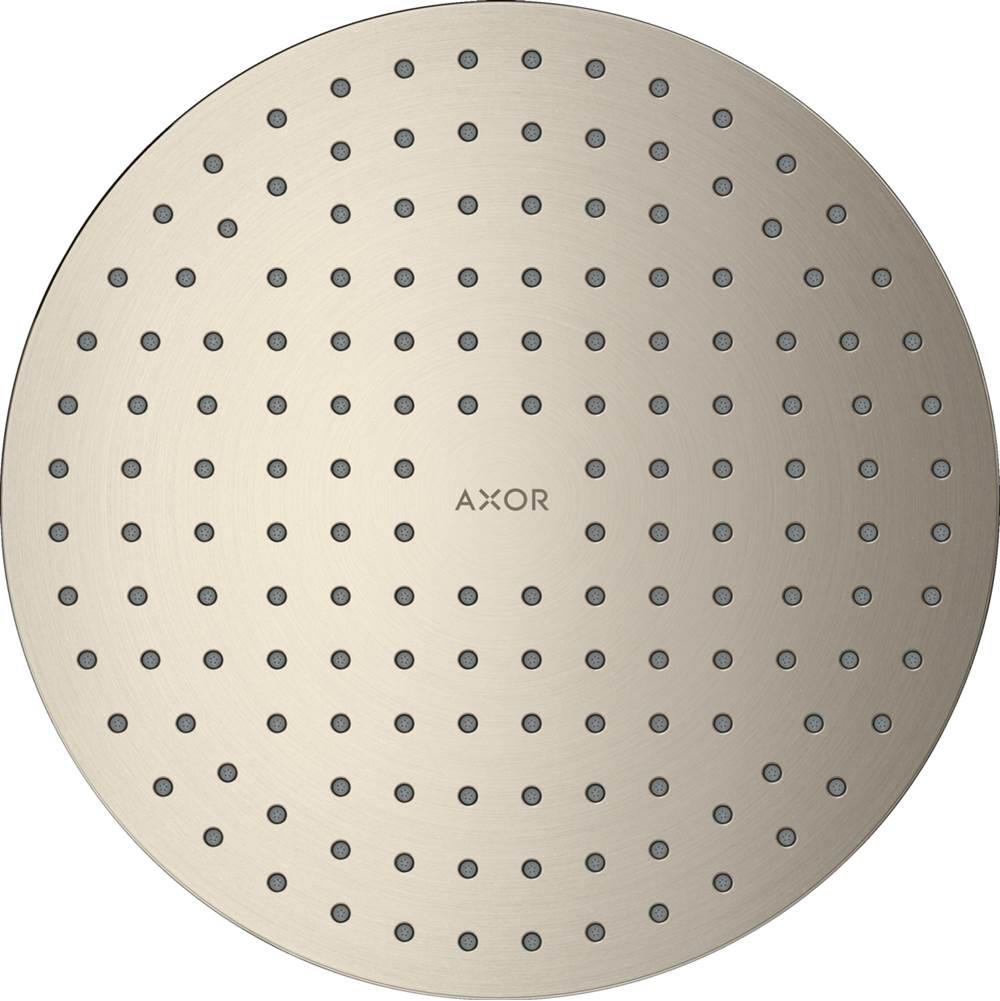 Axor ShowerSolutions Showerhead 250 2-Jet, 1.75 GPM in Brushed Nickel