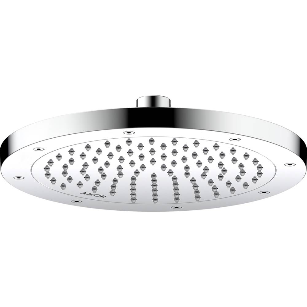 Axor Conscious Showers Showerhead 245 1-Jet, 2.5 GPM in Chrome