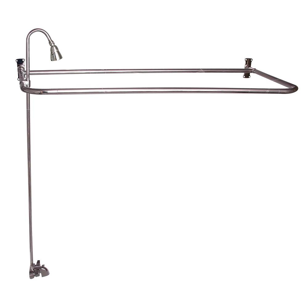 Barclay Converto Shower w/60'' D-Rod, Fct, Riser,Polished Nickel