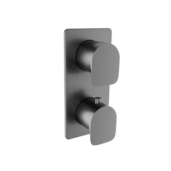 BARiL Trim only for thermostatic pressure balanced shower control valve with 2-way diverter