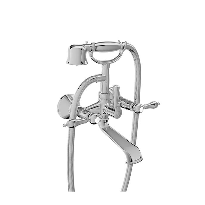 BARiL Exposed tub-shower mixer with hand shower