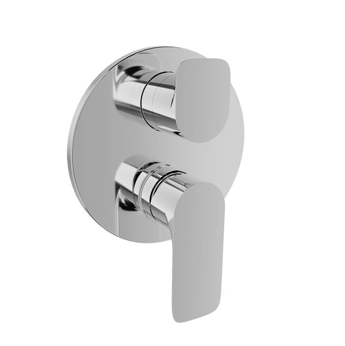 BARiL Complete Pressure Balanced Shower Control Valve With 3-Way Diverter (Non-Shared Ports)