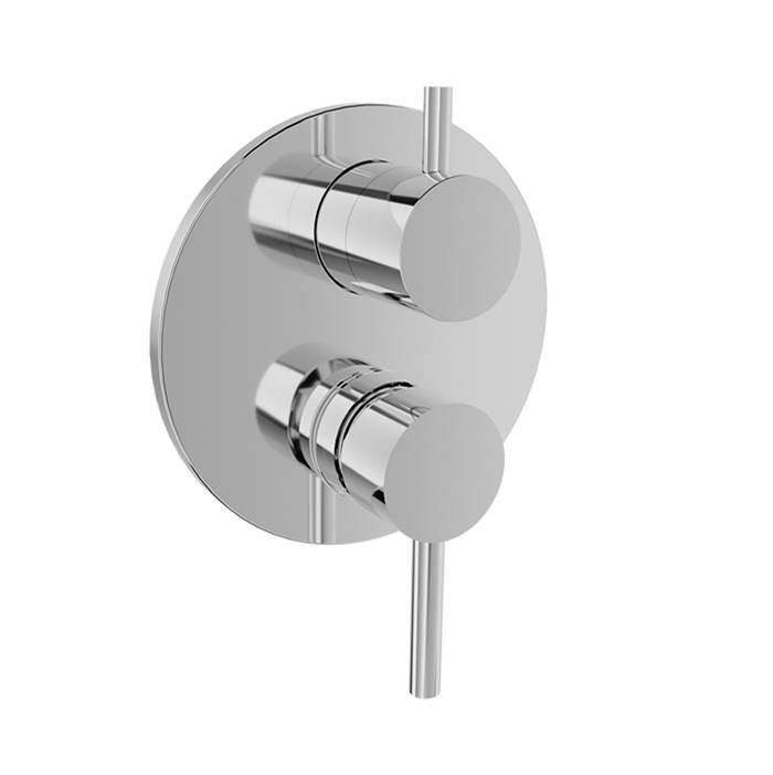 BARiL Trim only for pressure balanced shower control valve with 2-way diverter