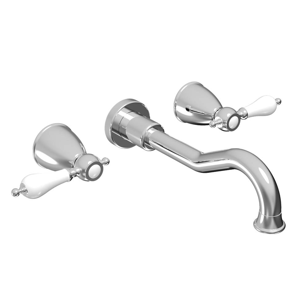 BARiL Wall-mounted lavatory faucet, drain not included