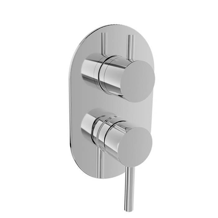 BARiL Complete Pressure Balanced Shower Control Valve With 2-Way Diverter (Non-Shared Ports)