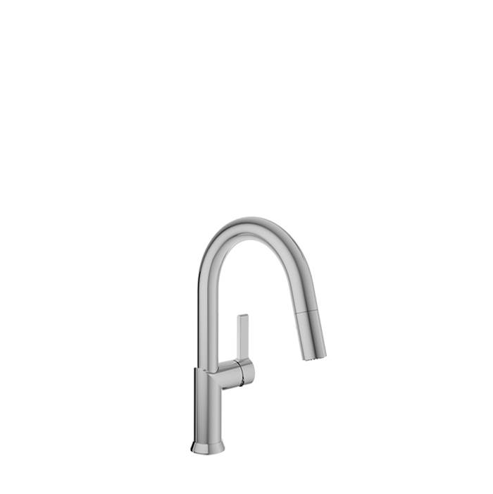 BARiL Single hole bar / prep kitchen faucet with 2-function pull-down spray
