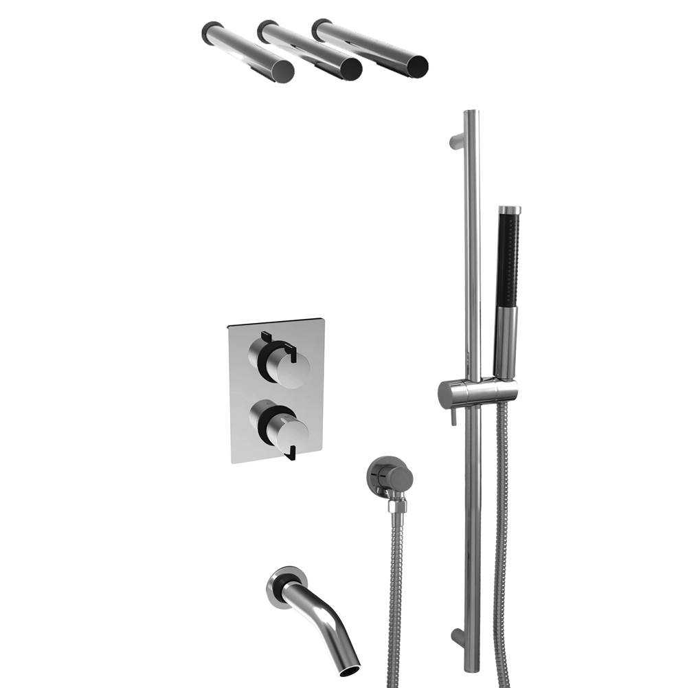 BARiL Complete thermostatic pressure balanced shower kit
