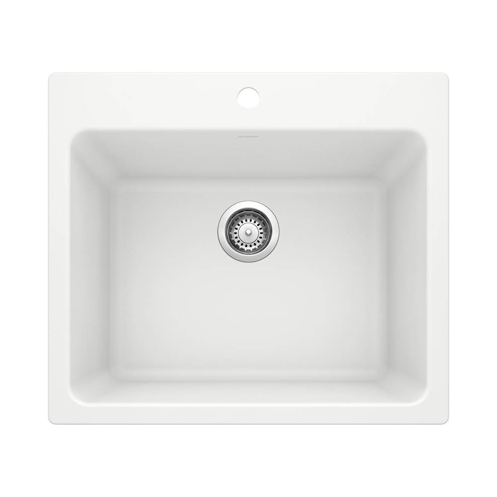 Blanco Liven Dual Mount Laundry Sink - White