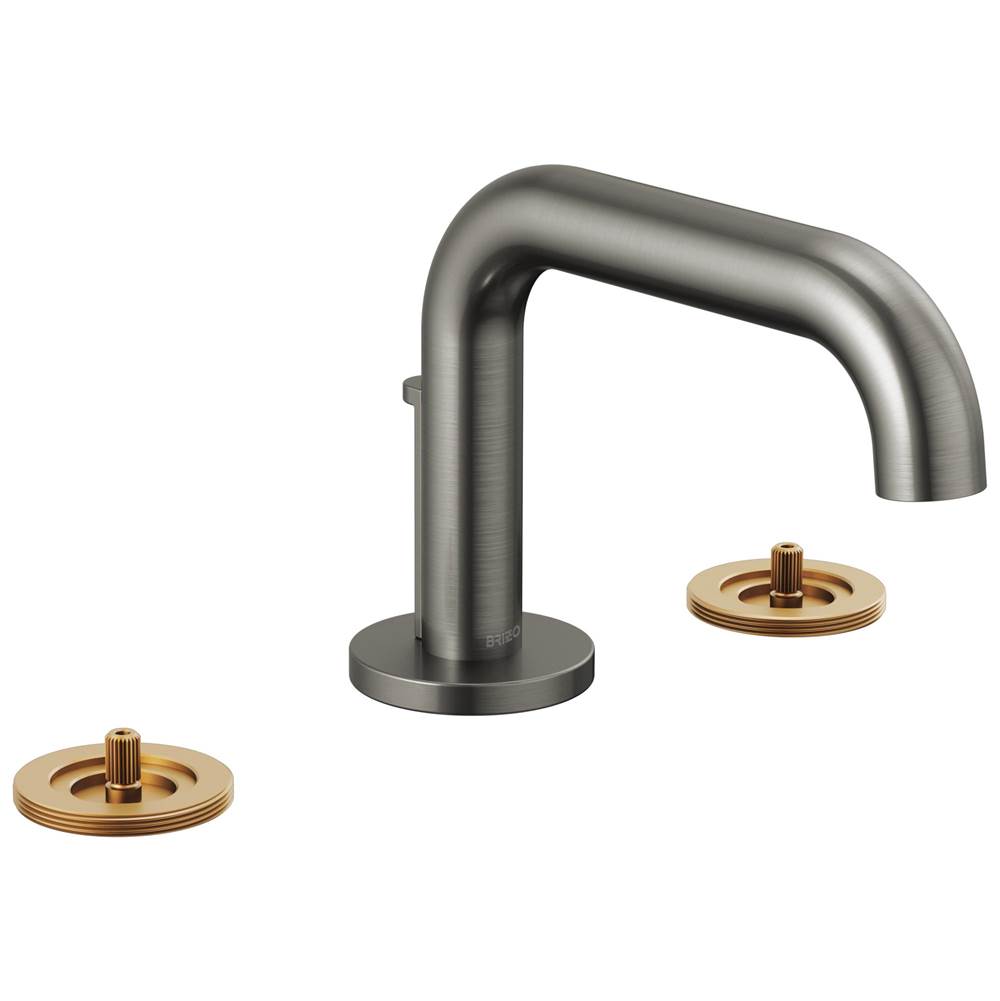 Brizo Litze® Widespread Lavatory Faucet with Low Spout - Less Handles 1.2 GPM