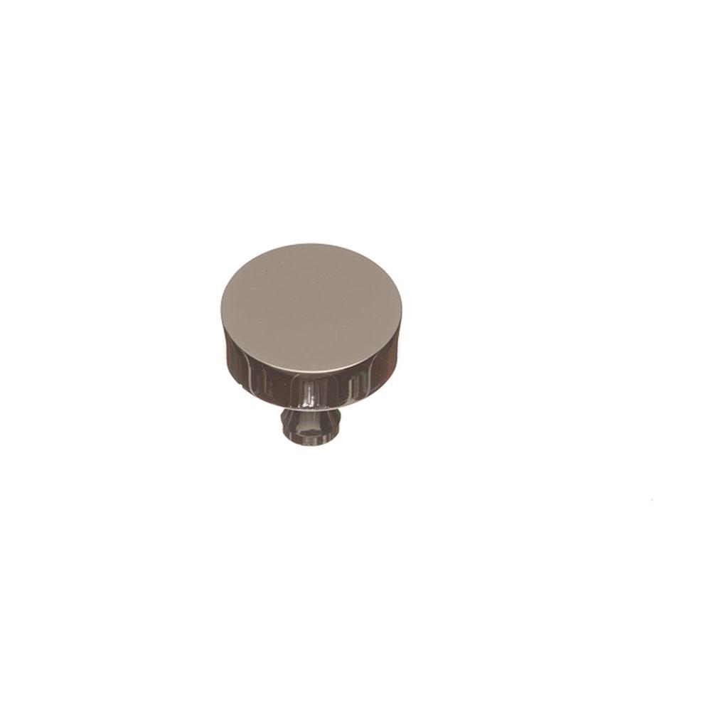 Colonial Bronze Cabinet Knob Hand Finished in Nickel Stainless