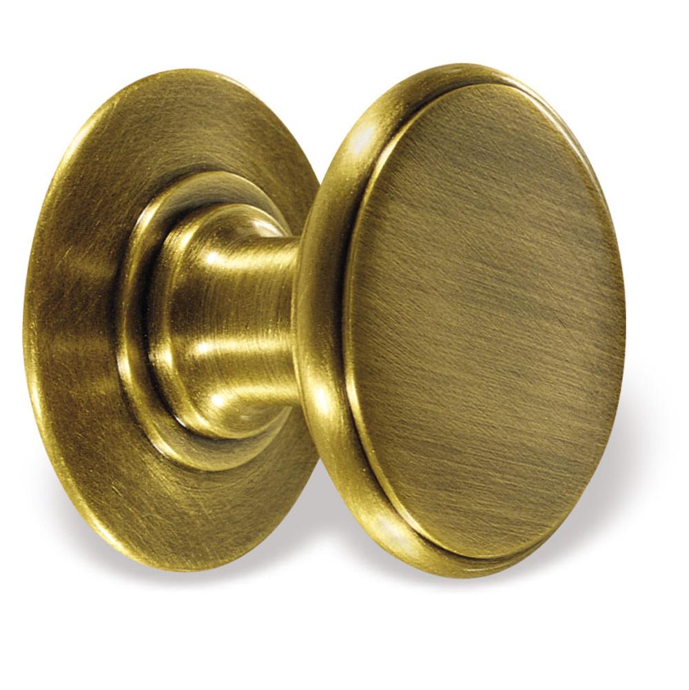 Colonial Bronze T Cabinet Knob Hand Finished in Nickel Stainless