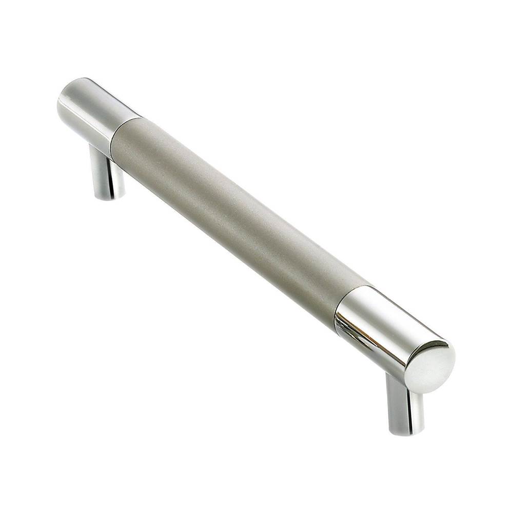 Colonial Bronze Cabinet, Appliance, Door and Shower Door Pull Hand Finished in Pewter and Polished Nickel