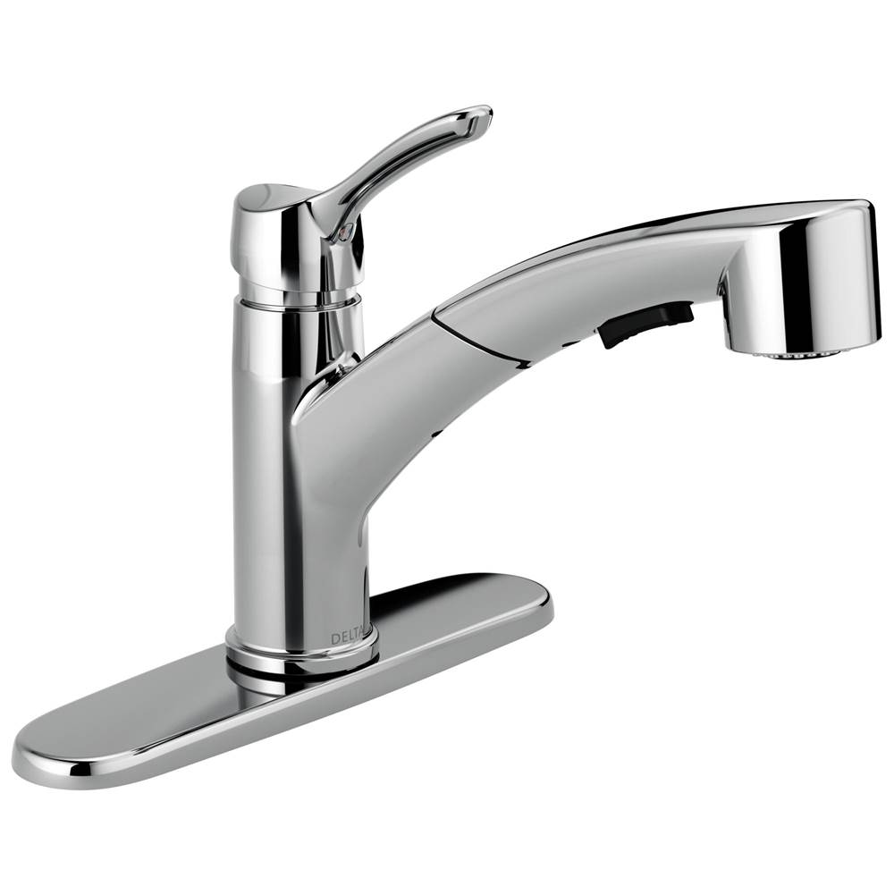 Delta Faucet Collins™ Single Handle Pull-Out Kitchen Faucet