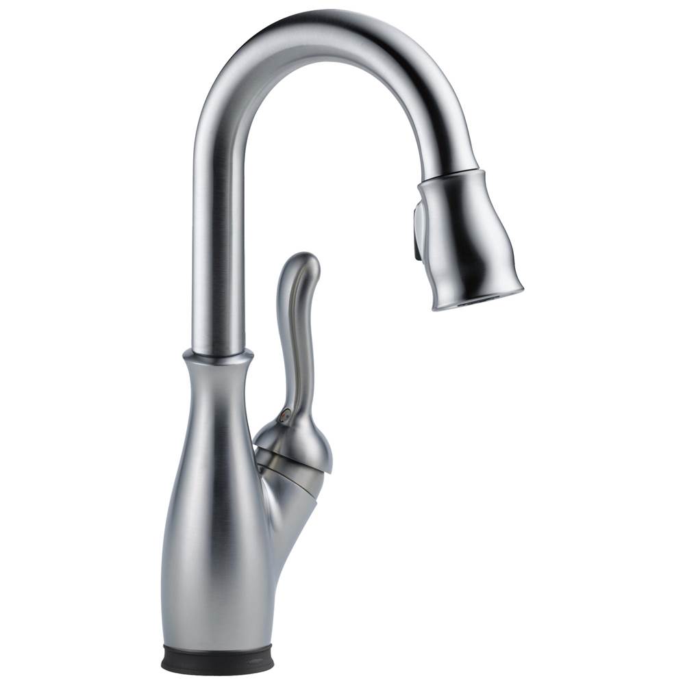 Delta Faucet Leland® Single Handle Pull-Down Bar / Prep Faucet with Touch<sub>2</sub>O® Technology