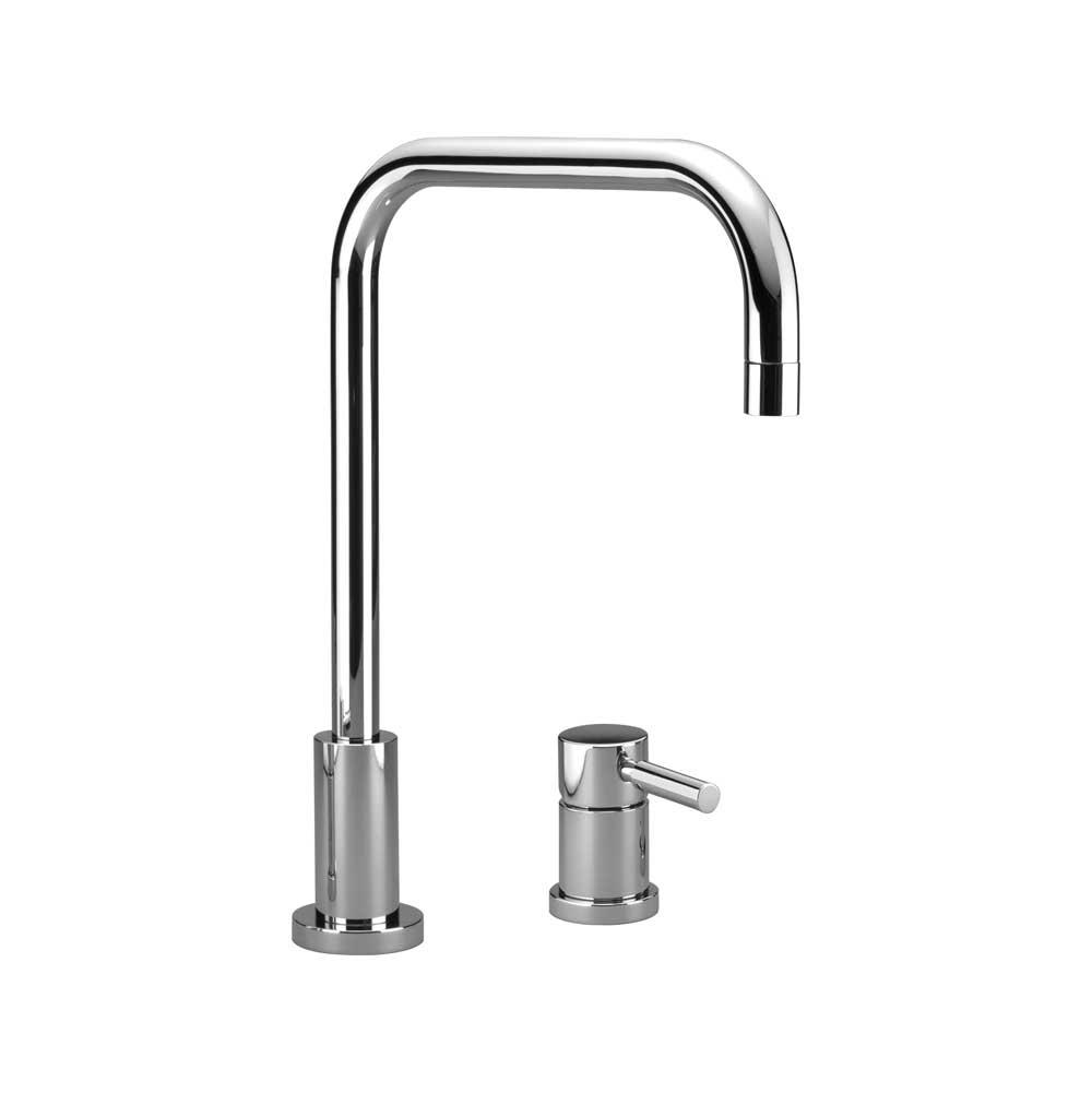 Dornbracht Meta.02 Two-Hole Mixer With Individual Rosettes In Polished Chrome