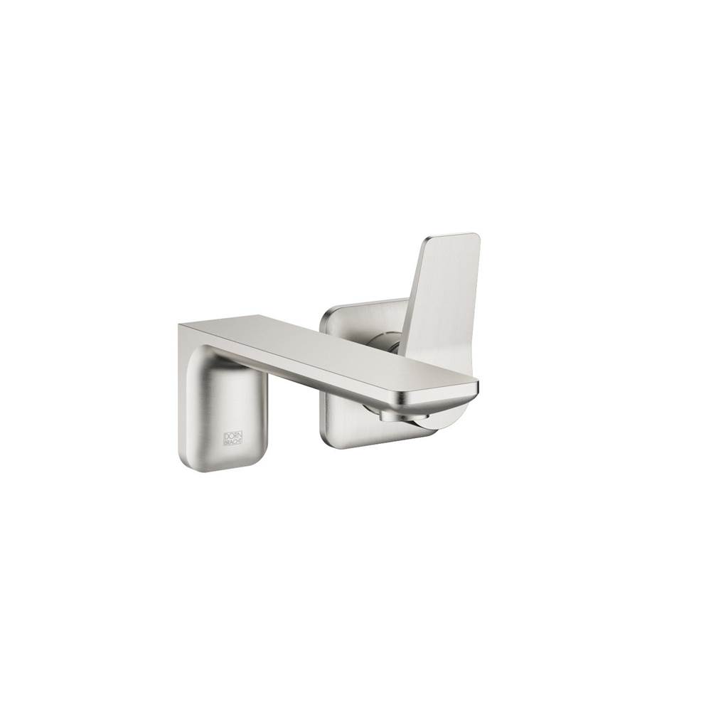Dornbracht Lisse Wall-Mounted Single-Lever Mixer Without Drain In Platinum Matte
