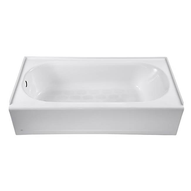 DXV Byrdcliffe® 60 in. x 30 in. Alcove Bathtub with Left-Hand Drain