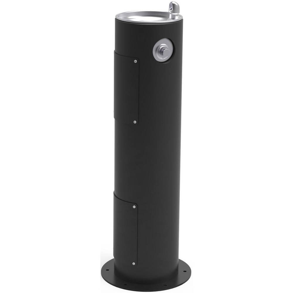 Elkay Outdoor Fountain Pedestal Non-Filtered, Non-Refrigerated Freeze Resistant Black