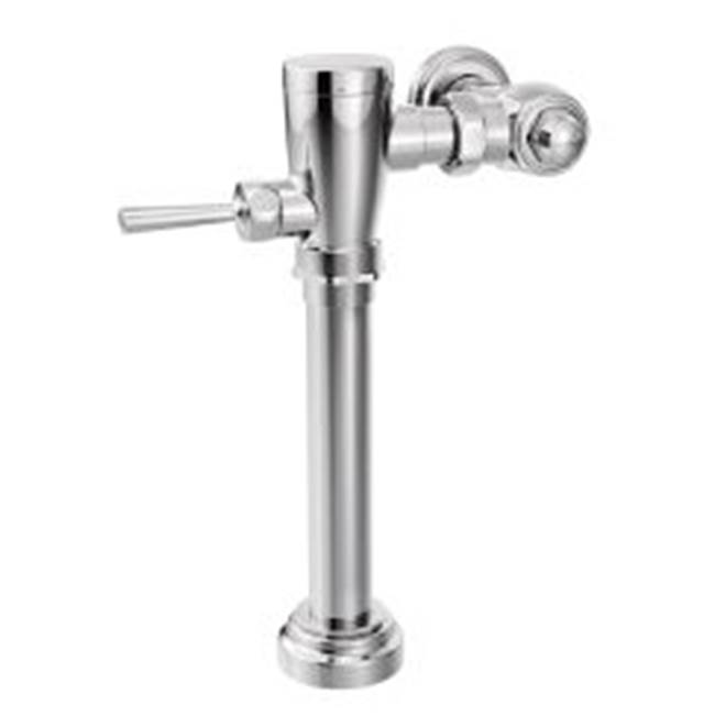 Moen Commercial Chrome manual flush valve 1 1/2'' water closet