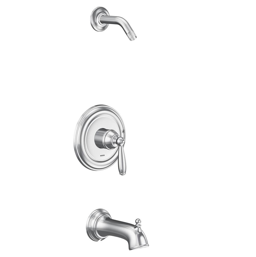 Moen Brantford M-CORE 2-Series 1-Handle Tub and Shower Trim Kit in Chrome (Valve Sold Separately)