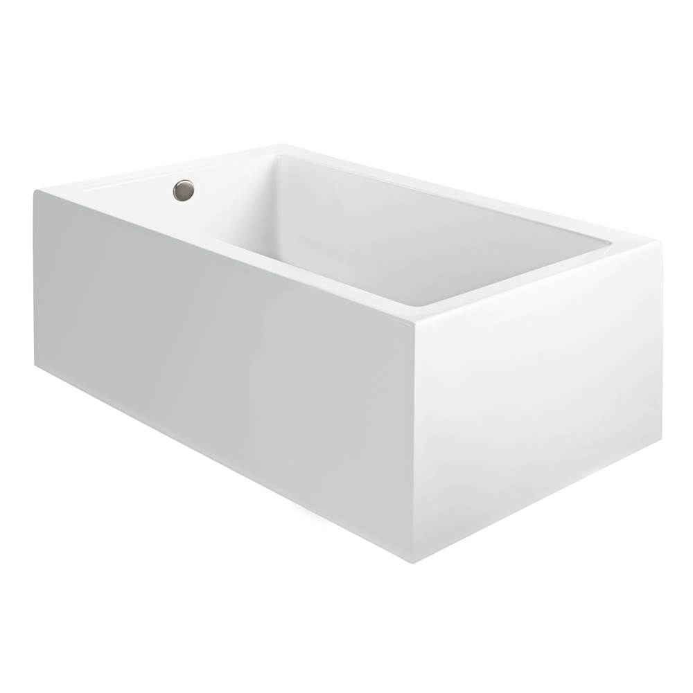 MTI Baths Andrea 12A Acrylic Cxl Sculpted 4 Side Air Bath - White (59.75X42)