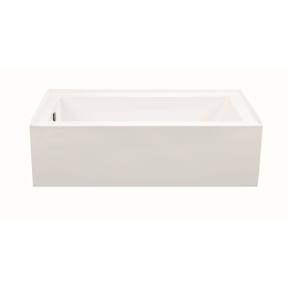 MTI Baths Cameron 4 Dolomatte Integral Skirted Rh Drain Soaker - White (60X30.5)