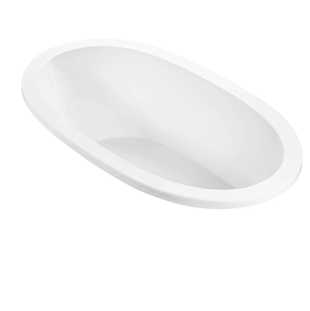 MTI Baths Adena 4 Acrylic Cxl Drop In Air Bath - White (72.5X36.375)
