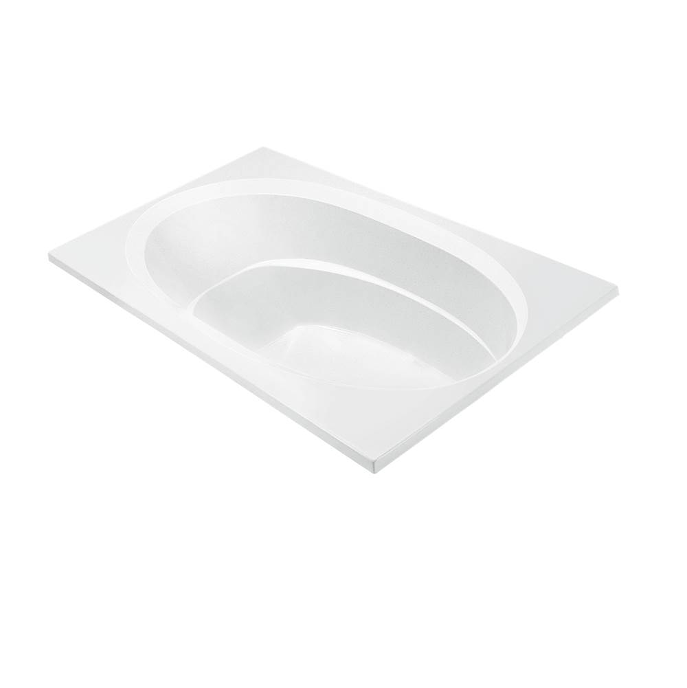 MTI Baths Seville 4 Acrylic Cxl Drop In Air Bath Elite/Ultra Whirlpool - White (71.5X42)