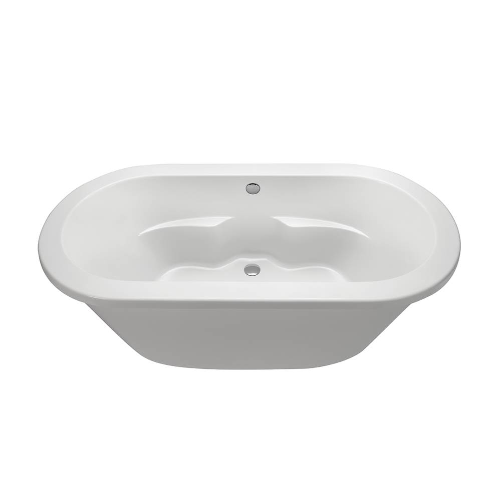 MTI Baths New Yorker 8 Acrylic Cxl Freestanding Air Bath - Biscuit (71.75X36)
