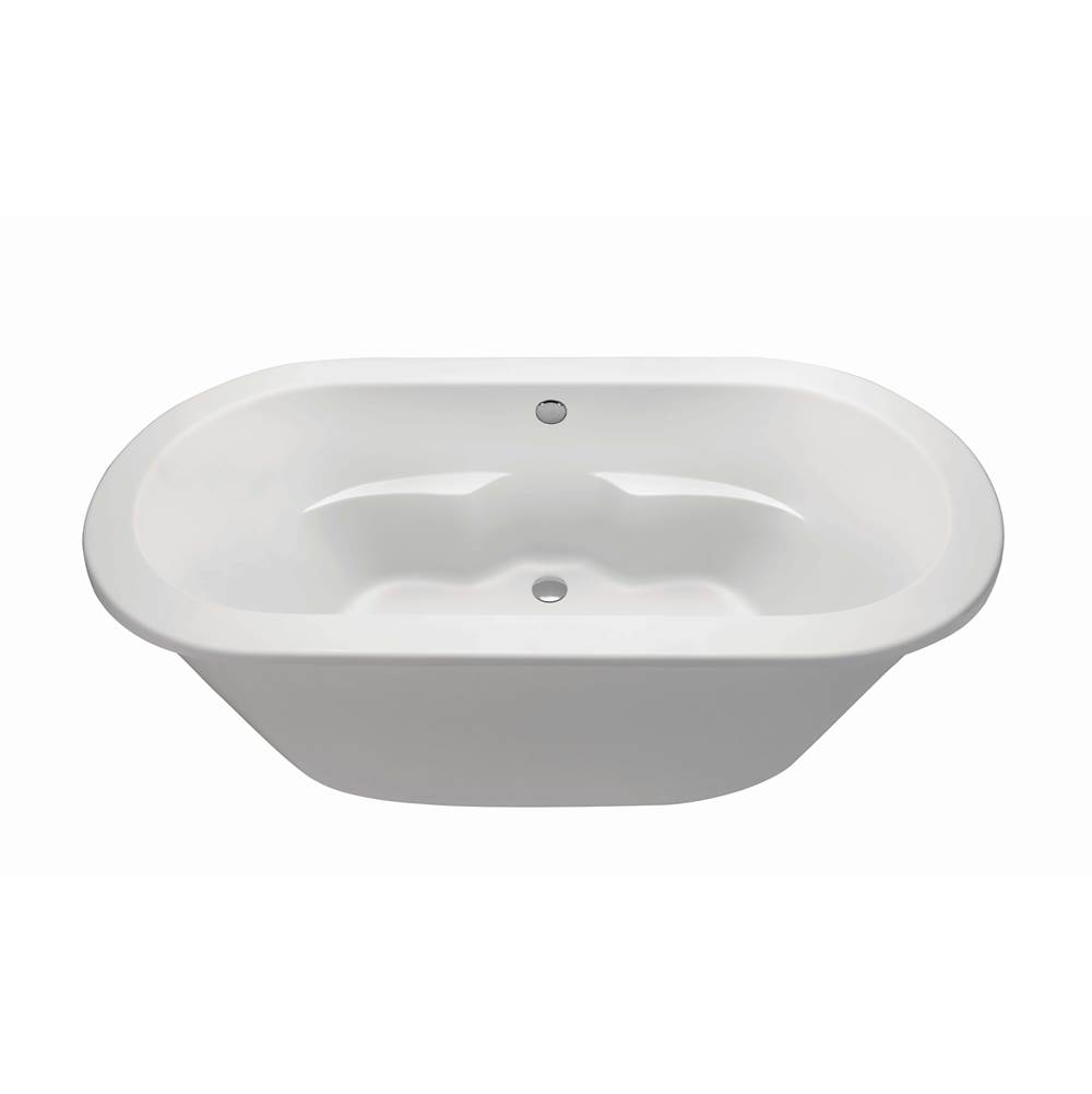 MTI Baths New Yorker 8 Dolomatte Freestanding Air Bath Elite - White (71.75X36)