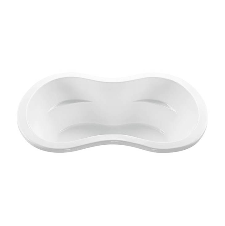 MTI Baths Eternity Dolomatte Drop In Ultra Whirlpool - White (72X47.75)