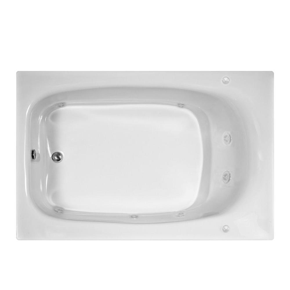 MTI Baths 72X48 White Air Bath-Basics