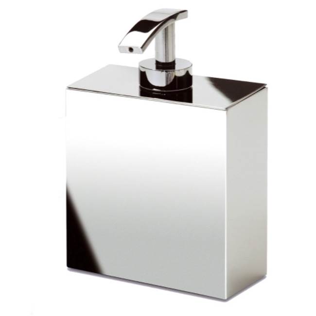 Nameeks Box Shaped Chrome Wall Mounted Soap Dispenser