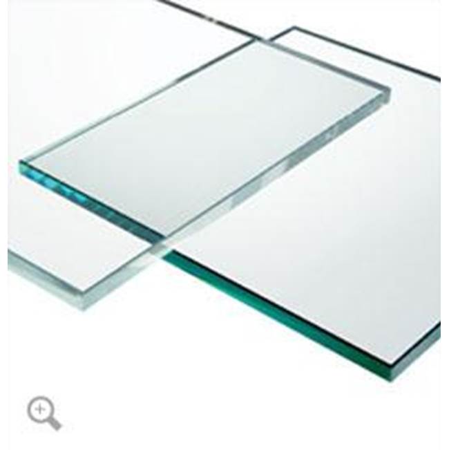 Palmer Industries Glass Shelf Up To 36'' St Clear