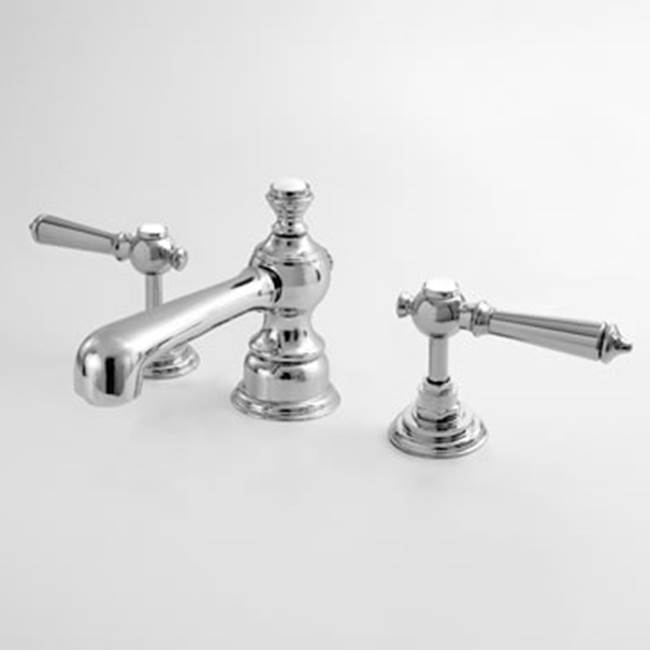 Sigma Widespread Lav Set With Lever Ascot Polished Nickel Pvd .43