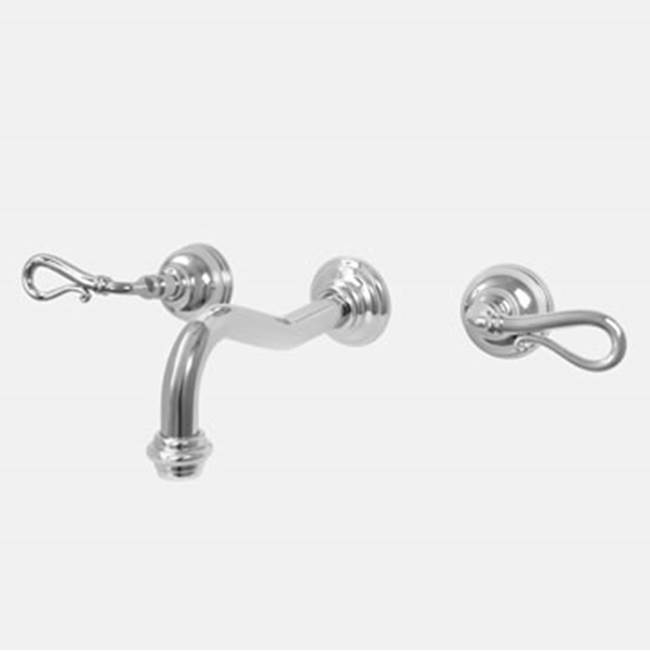 Sigma Wall/Vessel Lav Set Trim (Includes Soft Touch Drain) Bordeaux Polished Nickel Pvd .43