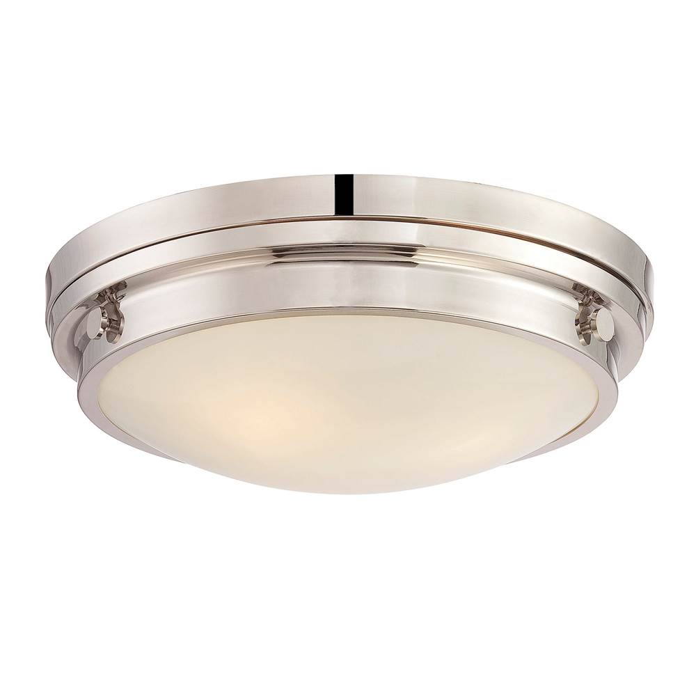 Savoy House Lucerne 3-Light Ceiling Light in Polished Nickel