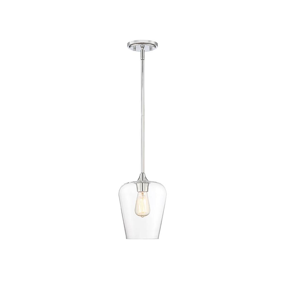 Savoy House Octave 1-Light Pendant in Polished Chrome