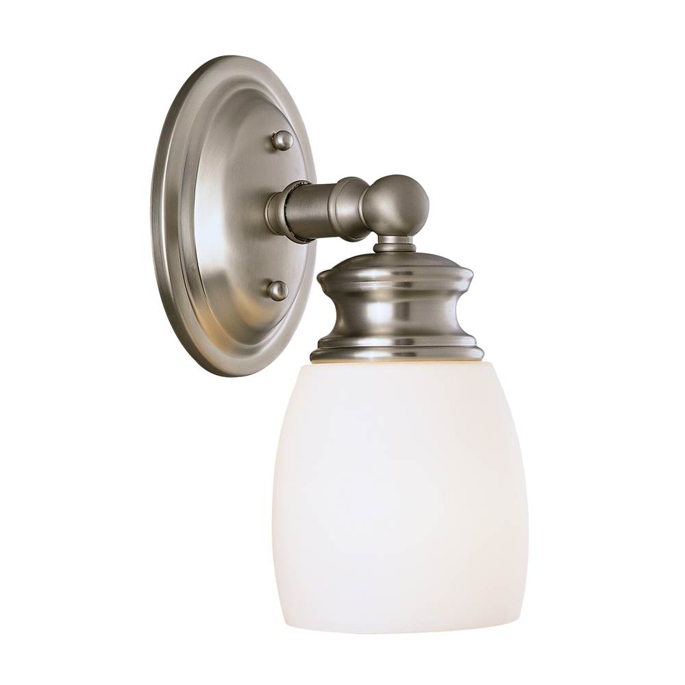 Savoy House Elise 1-Light Wall Sconce in Satin Nickel