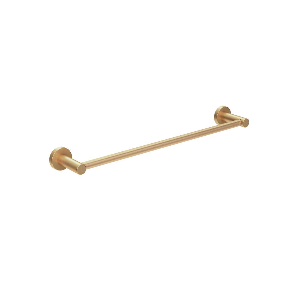 Symmons Dia 18 in. Wall-Mounted Towel Bar in Brushed Bronze