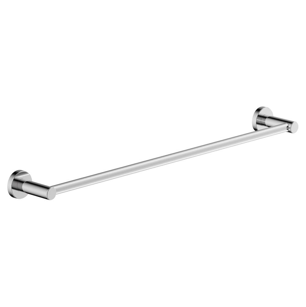 Symmons Dia 18 in. Wall-Mounted Towel Bar in Polished Chrome