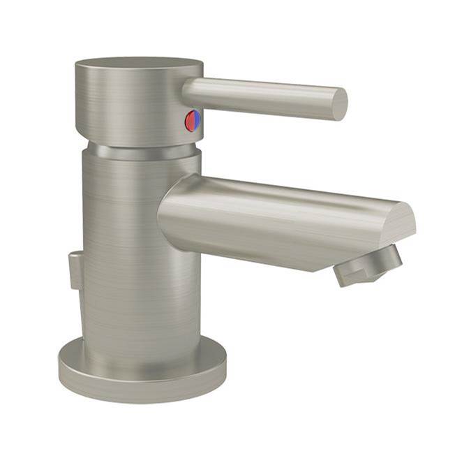 Symmons Dia Single Hole Single-Handle Bathroom Faucet with Drain Assembly in Satin Nickel (1.5 GPM)