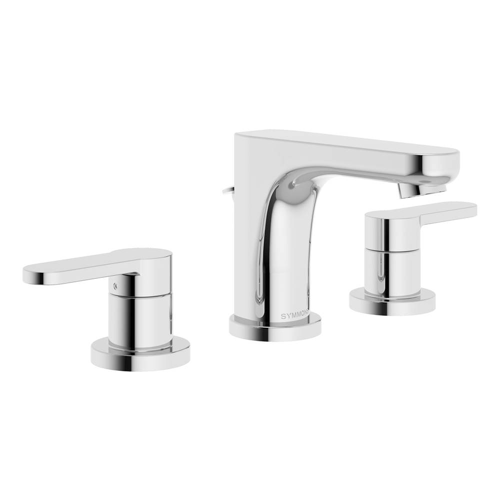 Symmons Identity Widespread 2-Handle Bathroom Faucet with Drain Assembly in Polished Chrome (1.0 GPM)